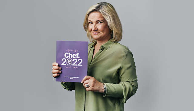 Cissi Elwin med rapportern Chef 2022