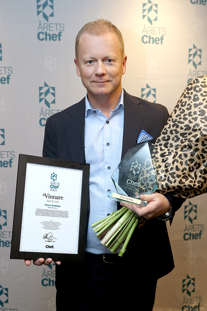 Claes Seldeby, koncernchef Ahlsell AB, är Årets Chef 2023.