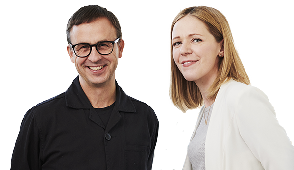 Niklas Berg och Malin Hollström