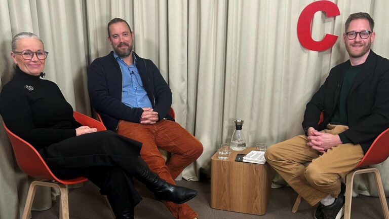 Milla Jonsson, Lasse Roth och Calle Fleur.