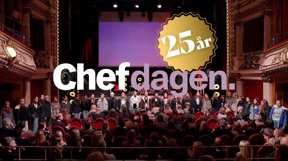 Chefdagen 25 år