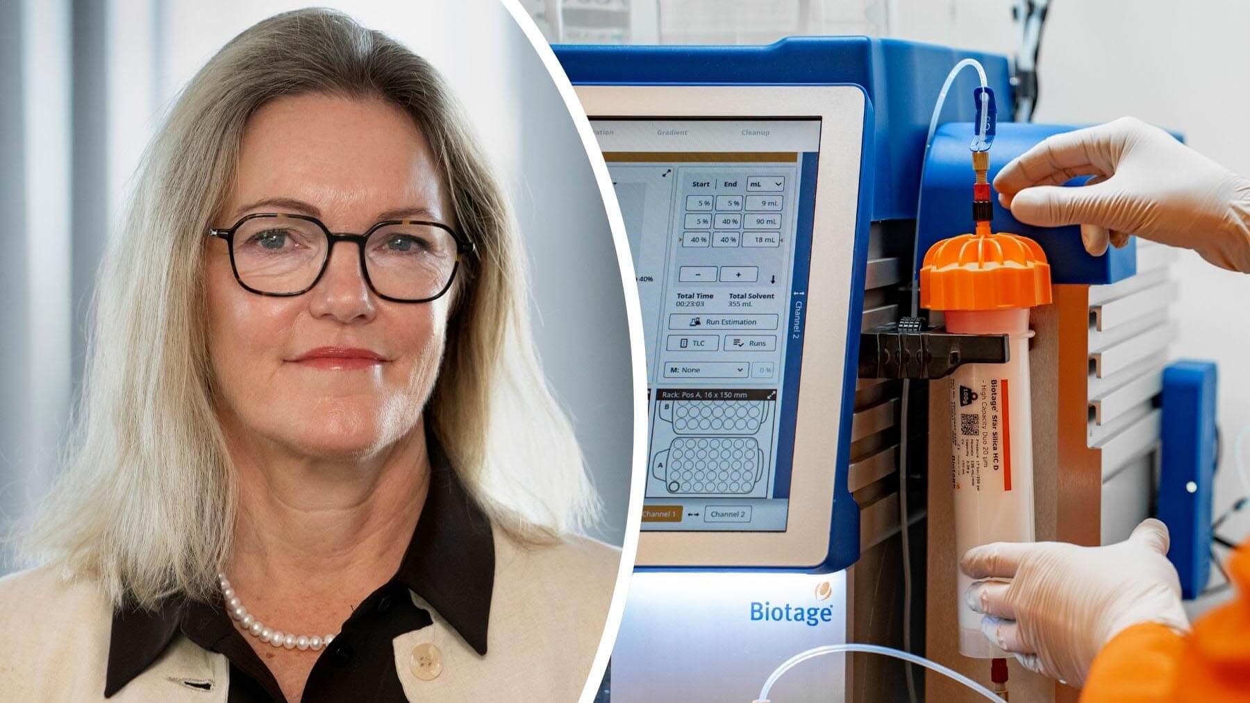 Petra Duprez, hr-chef på Biotage.