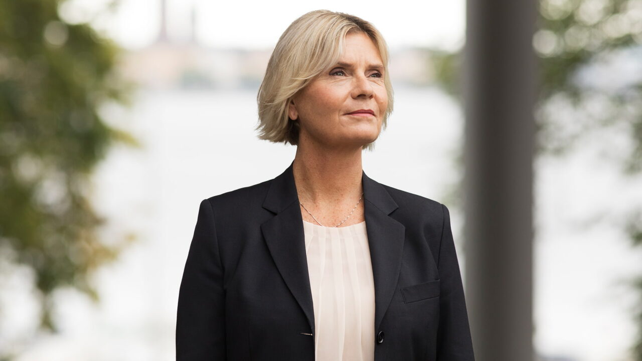 Porträttfoto på Åsa Bergman