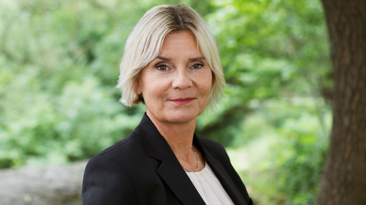 Porträttfoto på Åsa Bergman