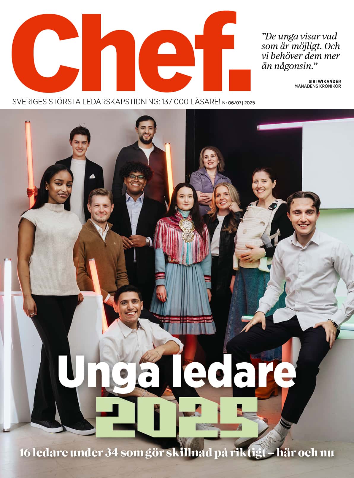 Chef omslag nr 6-7, 2025