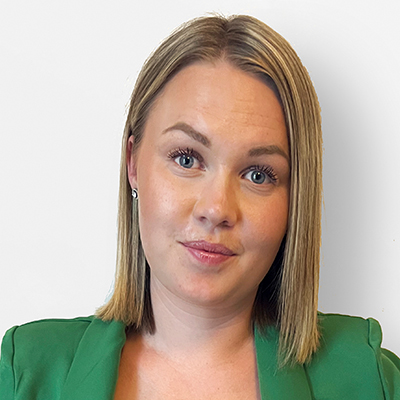 Porträttbild på Carolin Lindström