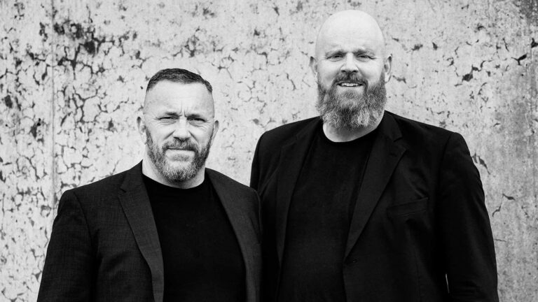 Porträttbild på Ola Jameson och Magnus Stalby