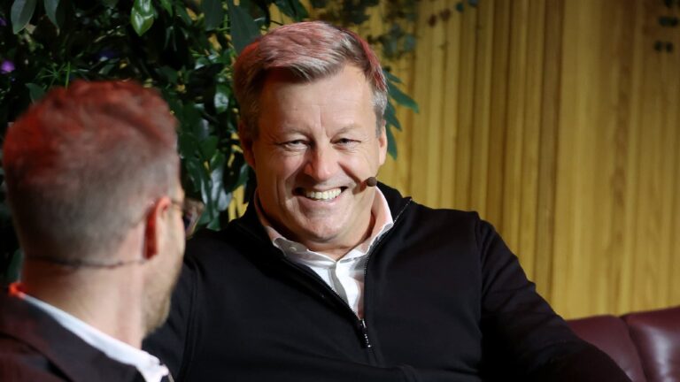 Calle Fleur och Jesper Brodin på Chefdagen 2025