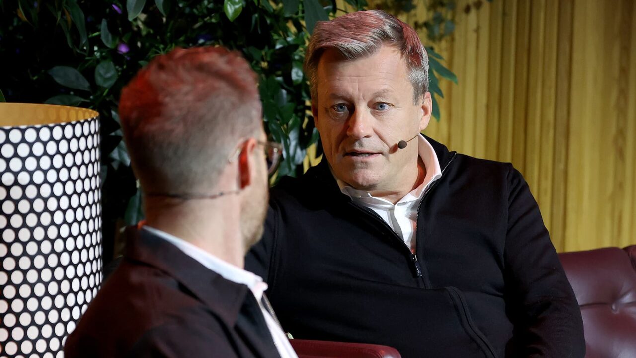 Calle Fleur och Jesper Brodin på Chefdagen 2025