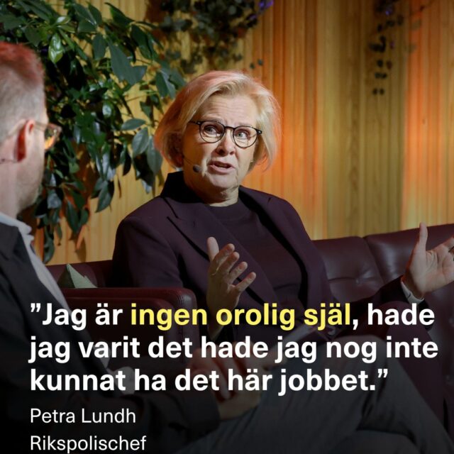 Petra Lundh på Chefdagen