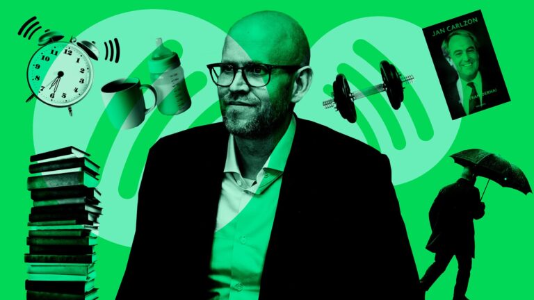 Daniel Ek. Collage.