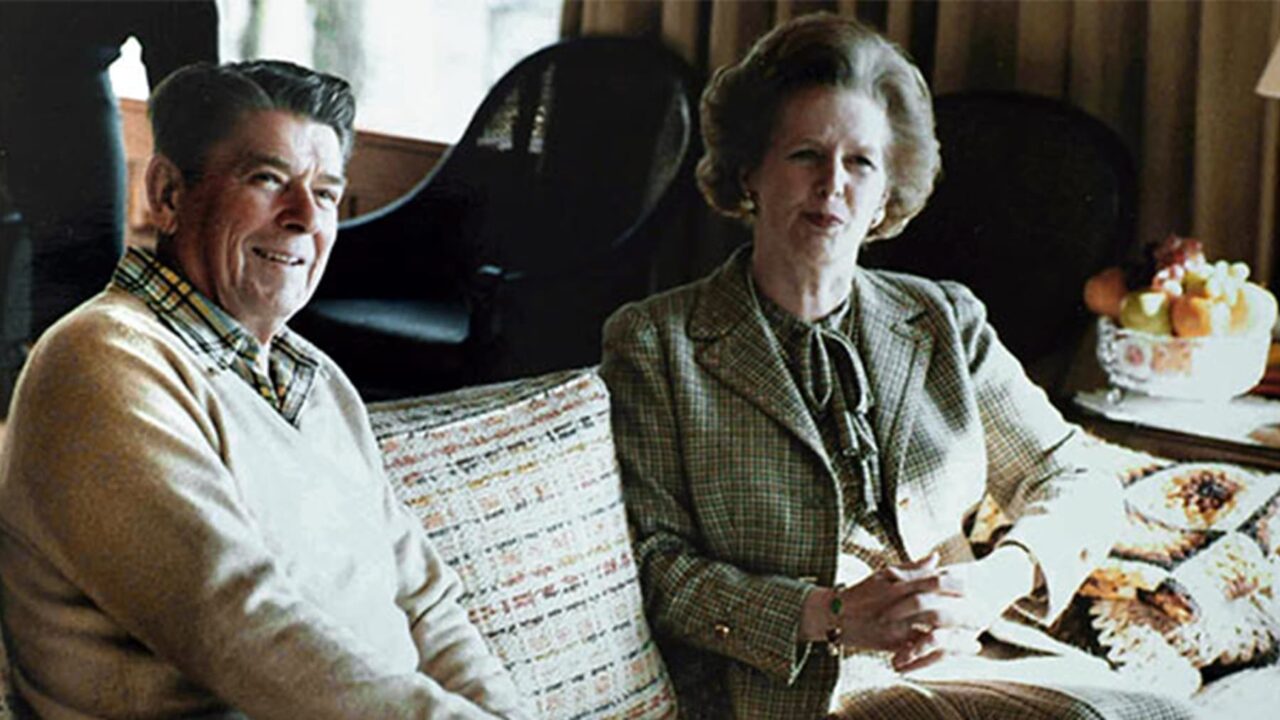 Margaret Thatcher Ronald Reagan