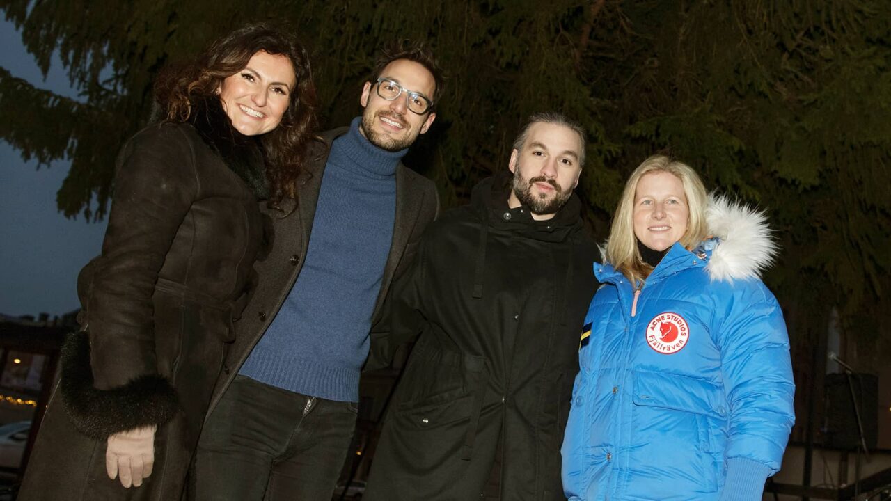 Porträttbild på Gunilla von Platen, Georgi Ganev, Steve Angello och Cristina Stenbeck.