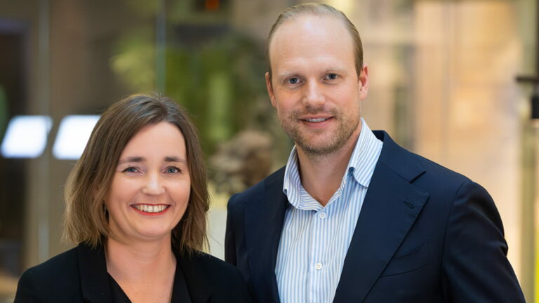 Porträttbild på Marie Bremberg och Gabriel Lundström