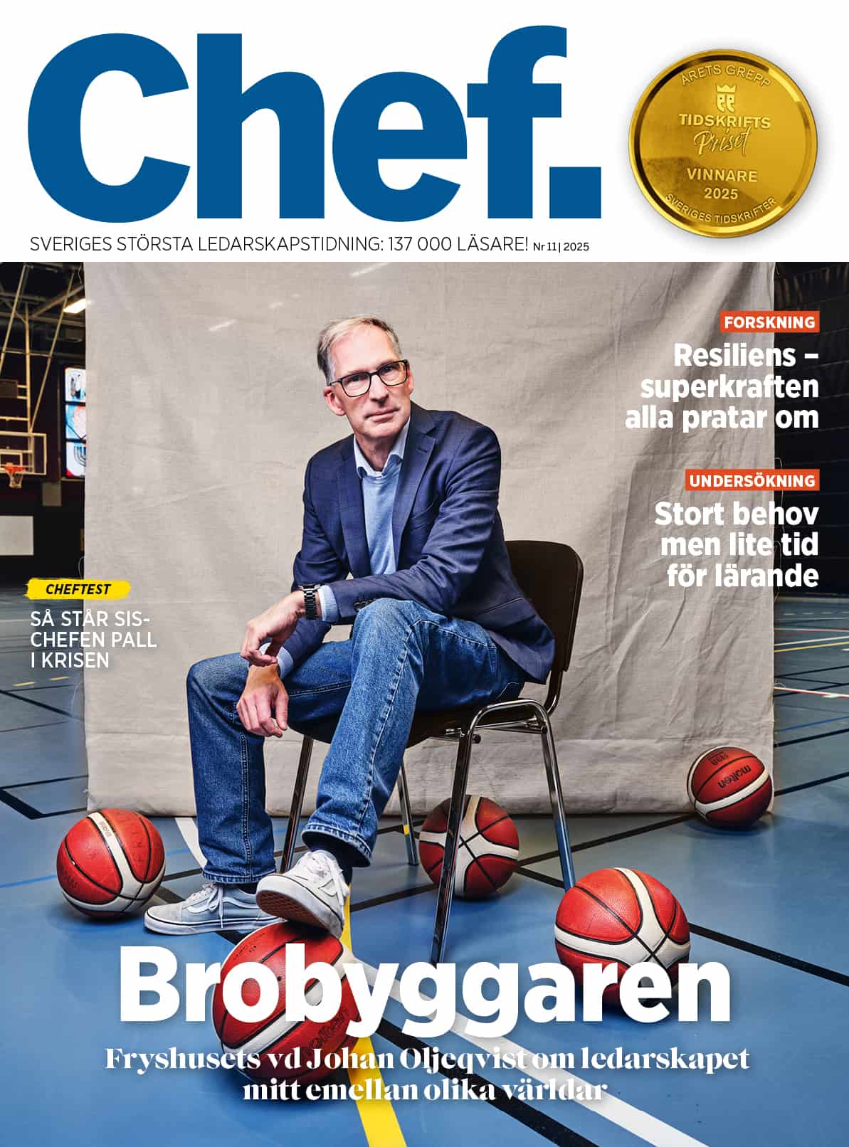 Omslag, Chef 11, 2025