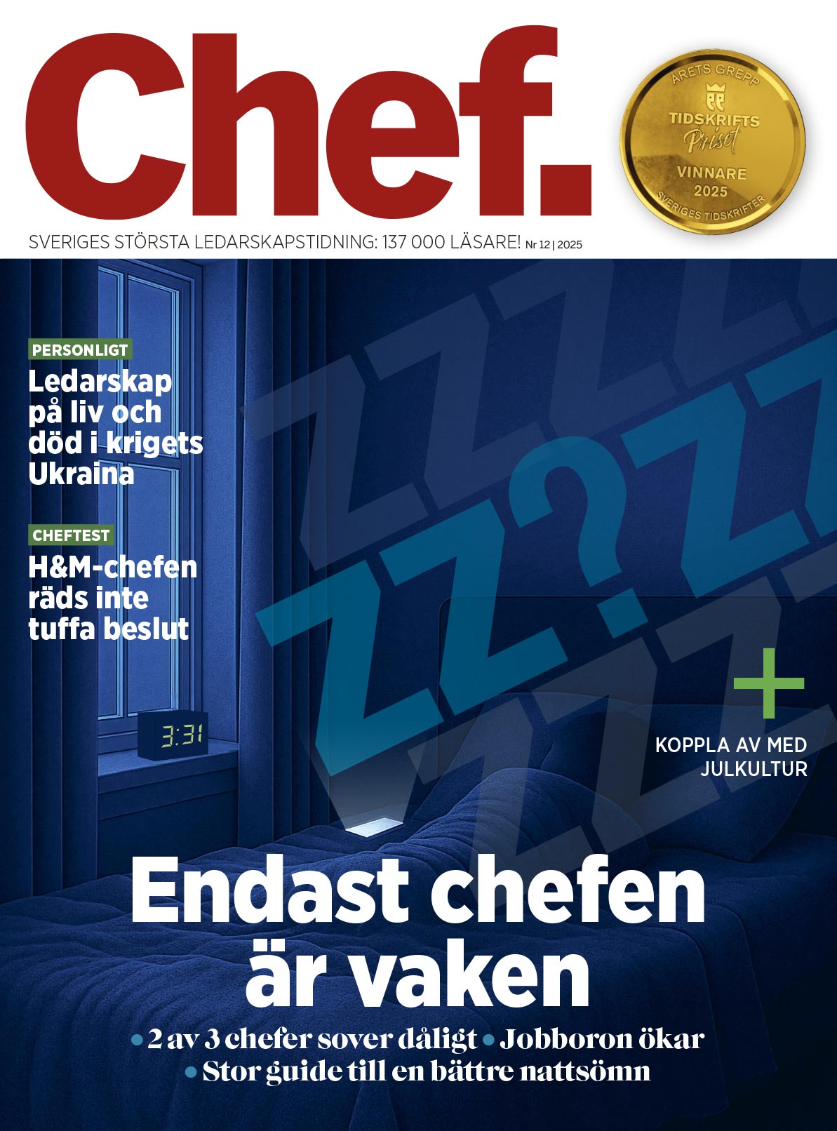 Omslag, Chef 11, 2025