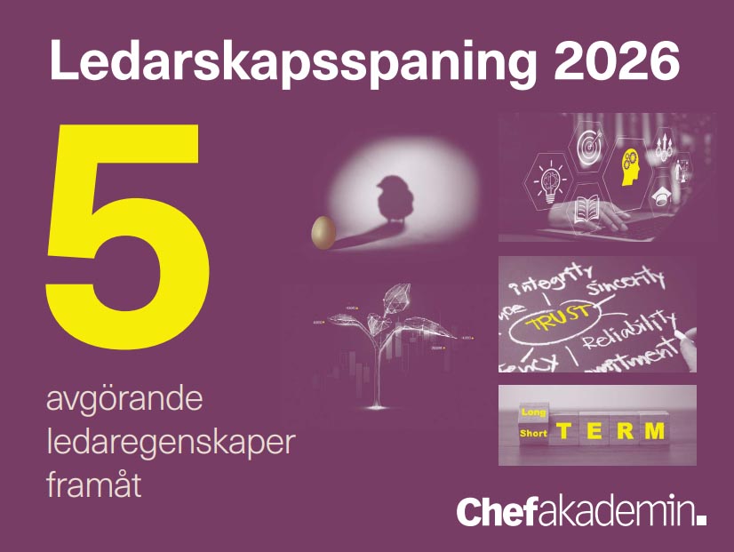 Rapport; 5 avgörande ledaregenskaper framåt