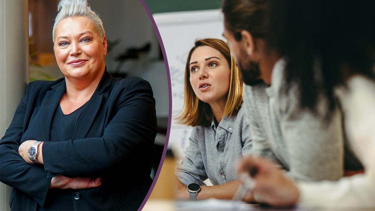 Lorri Mortensen Mates, ordförande för Ledarna i privat tjänstesektor, LPT.