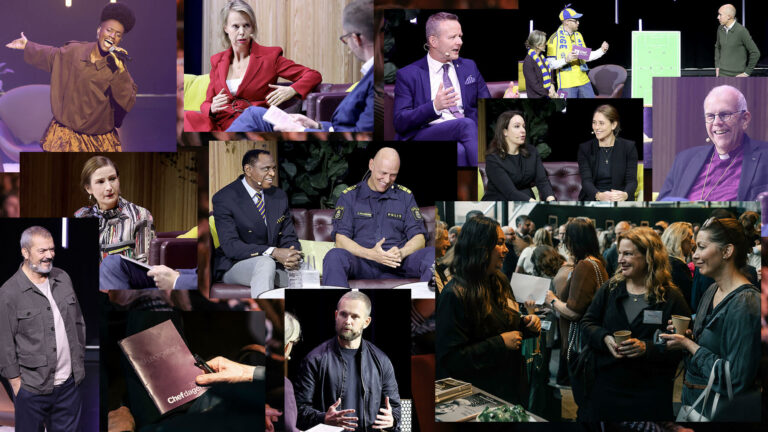 Collage från Chefadagen 2026.