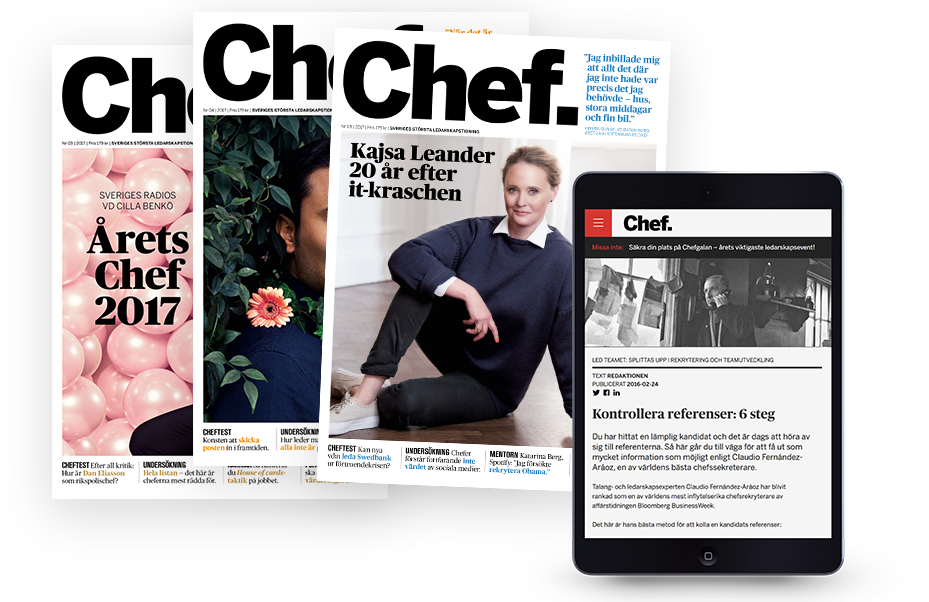 Chef tidning CHEF TIDNING